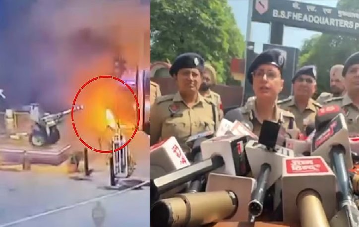 BSF ਹੈੱਡਕੁਆਰਟਰ ਧਮਾਕੇ ਦੀ ਅਪਡੇਟ: CP ਨੇ ਵਿਸਫੋਟਕਾਂ ਦੀ ਵਰਤੋਂ ਦੀ ਪੁਸ਼ਟੀ ਕੀਤੀ