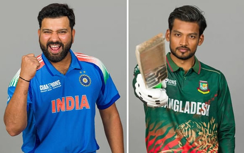 Champions Trophy 2025: ਭਾਰਤ ਤੇ ਬੰਗਲਾਦੇਸ਼ ਵਿਚਾਲੇ ਅੱਜ ਮਹਾਂਮੁਕਾਬਲਾ