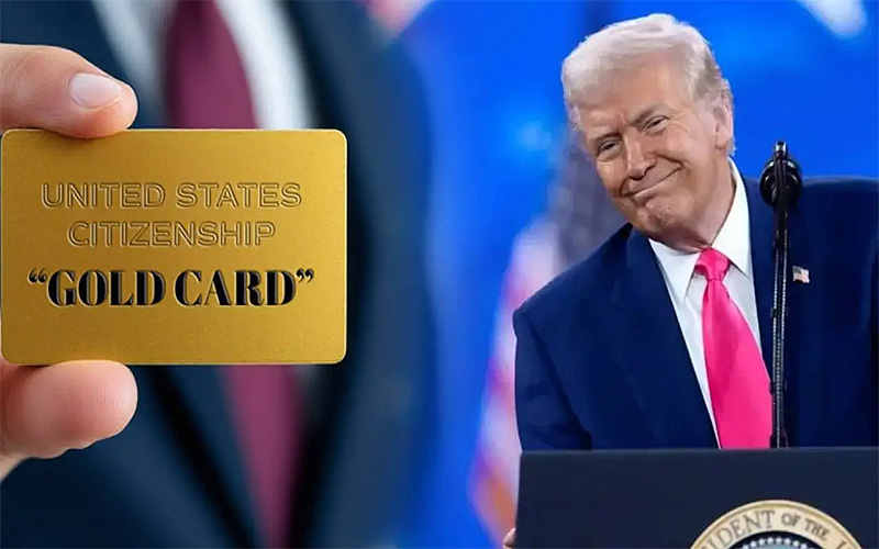 ਟਰੰਪ ਦੀ ‘Gold Card’ ਸਕੀਮ: 50 ਲੱਖ ਡਾਲਰ ਵਿੱਚ ਅਮਰੀਕੀ ਨਾਗਰਿਕਤਾ ਦਾ ਮੌਕਾ