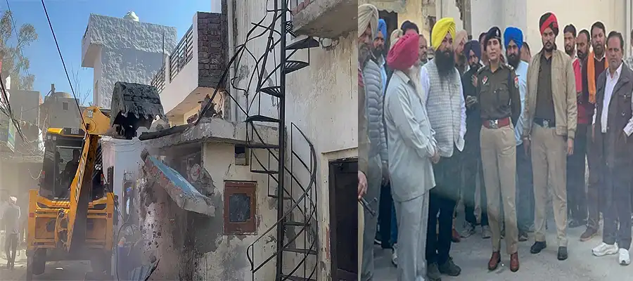 ਖੰਨਾ ਪੁਲਿਸ ਵੱਲੋਂ ਮੀਟ ਮਾਰਕੀਟ ‘ਚ ਨਸ਼ਾ ਤਸਕਰਾਂ ਦੀਆਂ 6 ਜਾਇਦਾਦਾਂ ‘ਤੇ ਕਾਰਵਾਈ